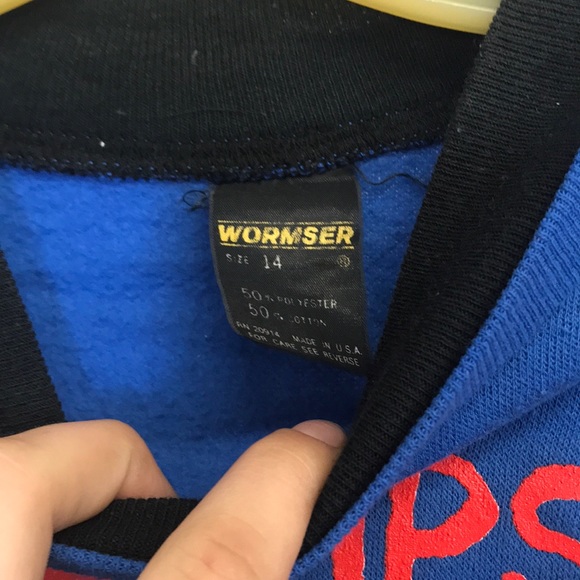 1990 Bart Simpson Pullover Size 14 - Picture 3 of 6